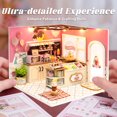 thumbnail image 7 of BESTSKY 2026 New Diy Miniature House Kit-Miniature House Dollhouse Kit for Adults and Teens,Tiny House Ice Cream Shop Bookshelf Decor 3D Wooden Puzzle,Gifts for Family,Friends-Ice Cream Shop, 7 of 7