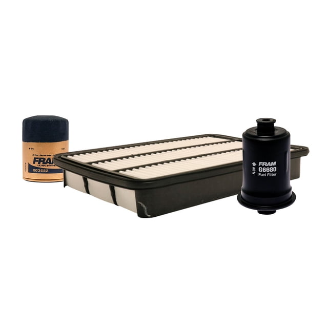 Kit De Filtro de Aire, Filtro de Aceite Sintético y Filtro de Combustible 3 PIEZAS Compatible con Toyota T100 V6 3.4L DE 1995 A 1998