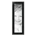 thumbnail image 2 of ArtToFrames 6" x 21" Black Engraved Edges Picture Frame, 6x21 inch Black Wood Poster Frame (WOM-4055), 2 of 8