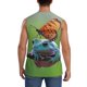 thumbnail image 4 of Balery Butterfly Landing On Head Dumpy Frog Camisetas sin mangas para hombre, absorbe la humedad y protege contra el mal olor.-Medium, 4 of 7