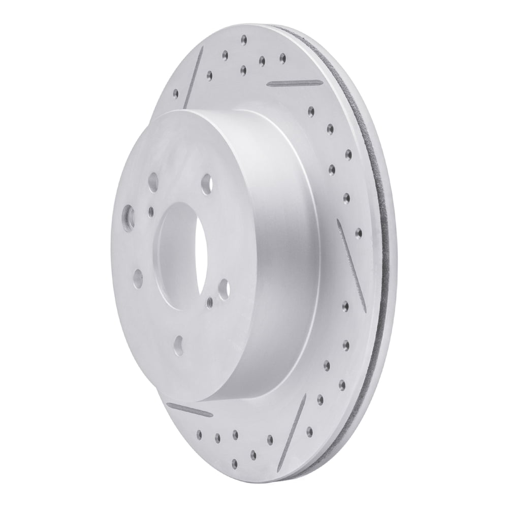 Dynamic Friction Company 830-67034L DFC Geoperformance Rotor - Drilled and Slotted