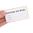 thumbnail image 2 of 50pcs Blank Raffle Tickets Entry Form Cards With Space Name Email Address And Phone Number Fields For Contests Door Prize And Events, 2 of 8