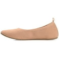 thumbnail image 3 of Journee Women's Jersie Knit Foldable Round Toe Flats, Wide Width Available, 3 of 9