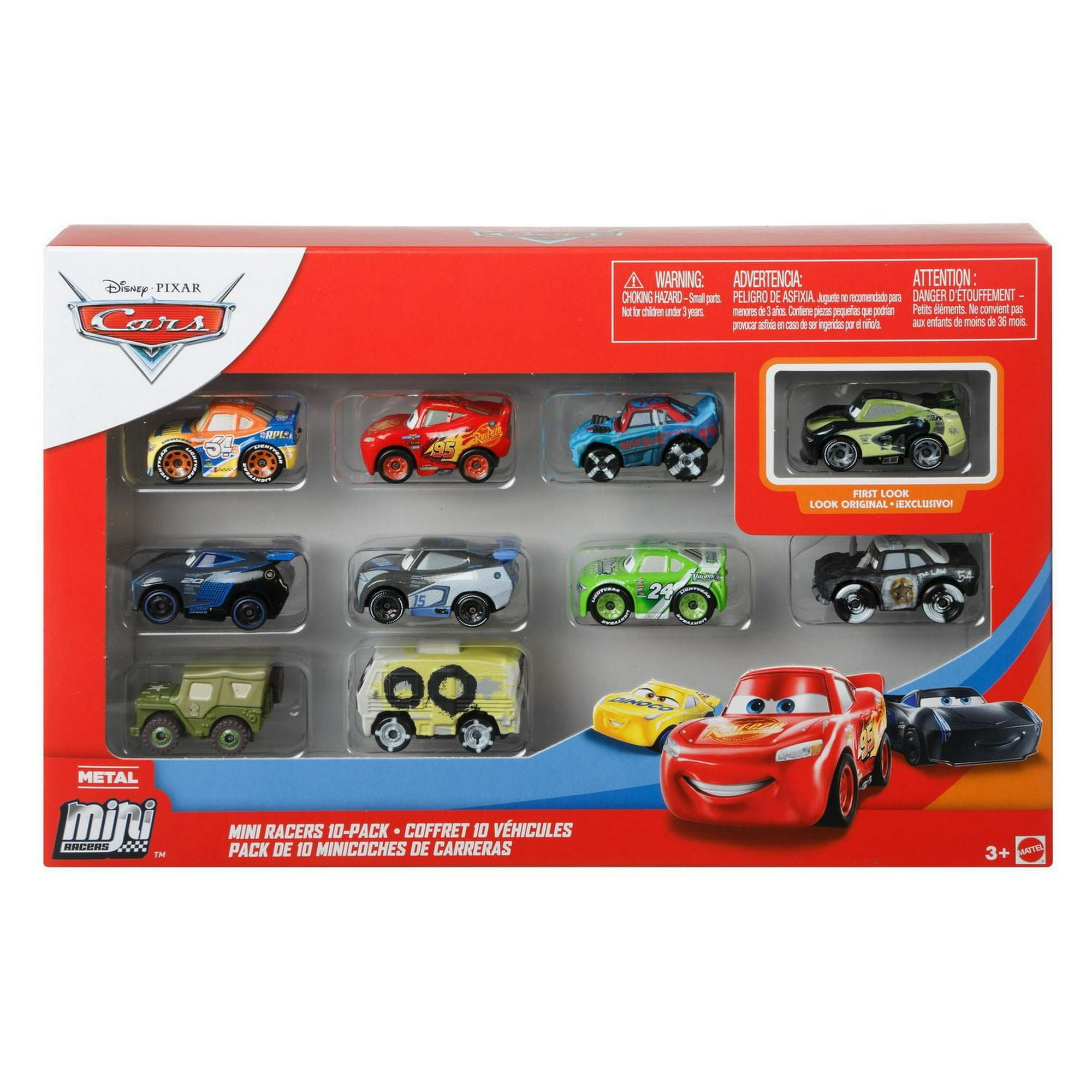 Disney Pixar Cars Mini Racers 10-Pack - Walmart.ca