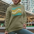 thumbnail image 2 of Warriors, Groovy Retro Wavy Text Merch Gift, Sand Hooded Sweatshirt or Hoodie, 3XL, 2 of 5