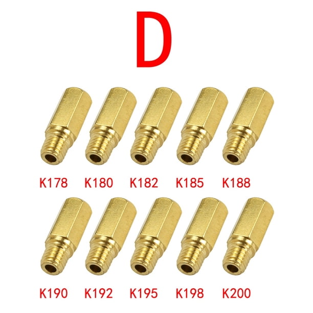 Carburador Moto Esprea Principal Power Jett PWK Koso Keihin oko PE(NSR KX80 KX100 KX125) Pz26/27/30(Cg125/ft125 150z Xr150l Xr125 250z 250sz Dm200) Italika/dinamo Esprea Alta/baja Power Jett Medidas huangjie unisex