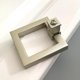 thumbnail image 5 of 2 Uds es Cuadrados de Anillos, es, es de Puerta de Armario, es, es de Tocador, es para Cajones para Mueble perfecl anillo de caída de latón tira de la manija, 5 of 8