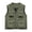 Army Green, variant on Mens Sleeveless Jacket Full Zip Lightweight Cargo Vest Mesh Lining Breathable Utility Vest with Multi Pockets for Fishing Safari Photography Travel Dark Blue 5XL