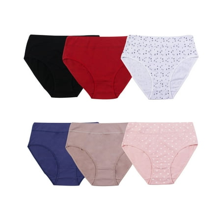 Women Underwear 12 pcs Cotton Boxer Boyshort Cotton Bikini Brief Panty XL (FP934-12)