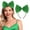 Green, variant on Christmas Bow Headband Sequin Bow Hair Hoop Holiday Cute Headbands Big Bows Hair Band Christmas Party Gifts Hair Accessory for Women and Kids (B Red)