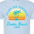 thumbnail image 4 of Inktastic Summer Enjoy the Sunshine Destin Beach Florida in Blue T-Shirt, 4 of 5