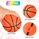 thumbnail image 2 of Juego de 30 minibalones de baloncesto Leitee de 15 cm con bomba, multicolor, 2 of 6