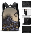 thumbnail image 3 of The Nightmare Before Christmas Backpack 17 Inch Large Bookbag Plus Snack Bag and Zippered Pen Holder for Teens, 3 of 5