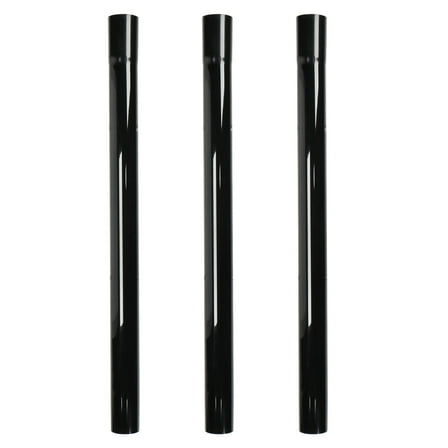 1.25 Inch Vacuum Extension Wands, 32mm Vacuum Accessories & Attachments | 15.75" Extension Wand Vacuum Pipe Tubes for Shop Vac, Wet/Dry Vacuums, and More| with 1-1/4" Fitting (3 Pack)