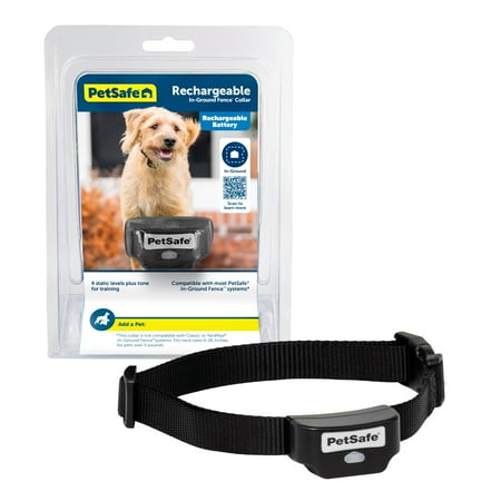 UPC: 0729849137370 | PetSafe Rechargeable In-Ground Fence Receiver Collar for Cats & Dogs  Waterproof  Tone & Static