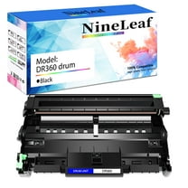 NineLeaf DR360 drum Compatible Drum Unit Replacement for Brother DR-360 work with DCP-7040 DCP-7030 MFC-7840W MFC-7340 MFC-7440N HL-2140 HL-2170W HL-2150N Printer (Black,1 Pack)
