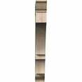 thumbnail image 2 of Ekena Millwork 6"W x 48"D x 48"H Balboa Traditional Rough Sawn Bracket, Douglas Fir, 2 of 13