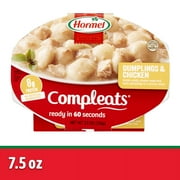 Hormel Compleats Dumplings & Chicken, 7.5 Ounce