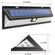 thumbnail image 2 of Solar Wall Light-118 LED Solar Lamp 1000 Lumens Wall Light PIR Motion Sensor IP65 Waterproof Outdoor Garden, 2 of 4