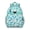 Greenish-blue-74, variant on Colorful Dinosaur Lover School Backpack with Cartoon Baby Dino and Vibrant Nature Scene