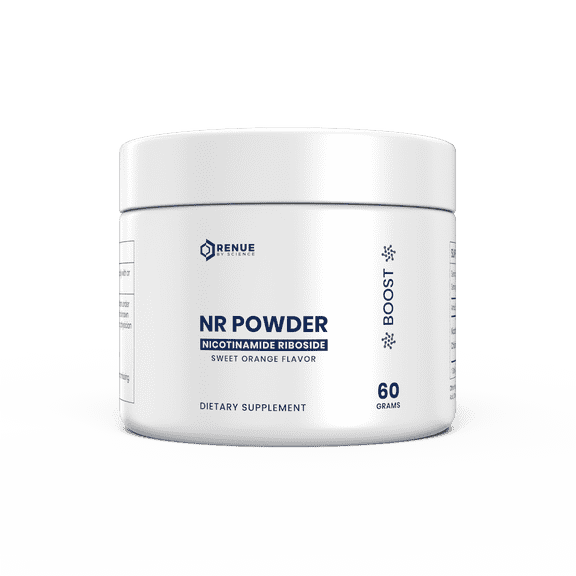 Renue By Science Nicotinamide Riboside NR Powder, 100g, Citrus Burst Flavor, 1000mg Per Serving, 60 Servings