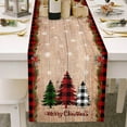 thumbnail image 6 of CxhicLuv Christmas Table Flag Gnome Snowman, Cotton Table Runner for Holiday Dining, Christmas Decorations for Table, Winter Seasonal Decor with Cute Holiday Themes & Festive Vibe, 6 of 6