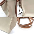 thumbnail image 5 of Pre-Owned LOEWE Cushion Tote Small Bag Anagram Ivory x Brown Canvas (Good), 5 of 7
