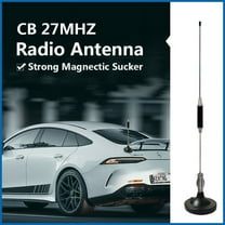 27MHZ CB Radio Antennas Car Antennas Replacement Portable Indoor Outdoor Magnetic Heavy Duty Magnet Mount Mobile Car Radio Antenna for President Midland Cobra Uniden