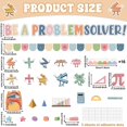 thumbnail image 2 of Juego de tablones de anuncios Justforjoyful Boho Math con 17 recortes, 2 of 7