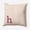 Dusty Rose, variant on Simply Daisy 16" x 16" Modern Monogram Indoor/Outdoor Polyester Throw Pillow, Autumn Gold