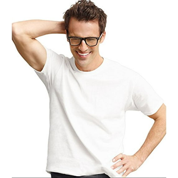 Hanes Big 3-Pack Crew Neck T-Shirts (White 8X)