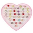 thumbnail image 1 of Ensemble de 36 Bagues pour Enfants, Strass, Fausses Perles, Bagues, Bagues à Habiller pour Fête, 1 of 6