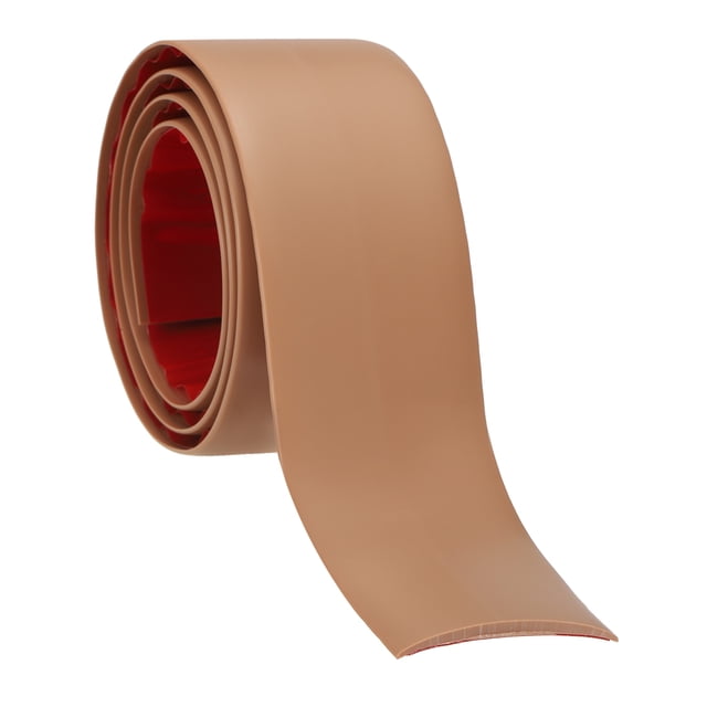 Uxcell Self Adhesive Floor Transition Strip 3.3'x 1.6" Vinyl Brown