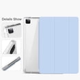 thumbnail image 2 of Timoom iPad Pro 11 Inch 2020 Case with Built-in Pencil Holder, Lightweight Ultra-Thin Smart Silicone Soft Back Cover Auto Sleep/Wake,Protective Case for iPad Pro 11 2020 & 2018, 2 of 7