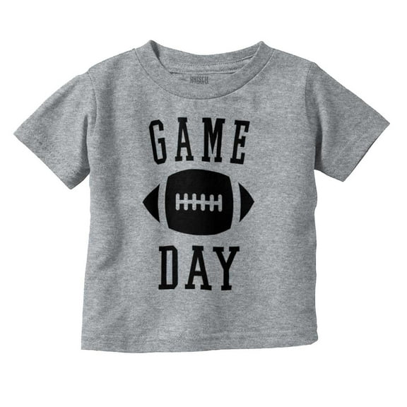 Football Sunday Game Day Athletic Toddler Boy Girl T Shirt Infant Toddler Brisco Brands 2T