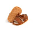 thumbnail image 4 of Ochine Baby Girls Slipper PU Sole Non Slip Infant Walking Sandals Summer Toddler Crib Shoe,0-18M, 4 of 6
