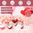thumbnail image 3 of 50 Pcs Coupes à Dessert avec Couvercles Cuillères 6oz/180ml Mini Réutilisables pour Dessert Pudding Mousse Yogourt Collations Fête Traiteur, 3 of 9