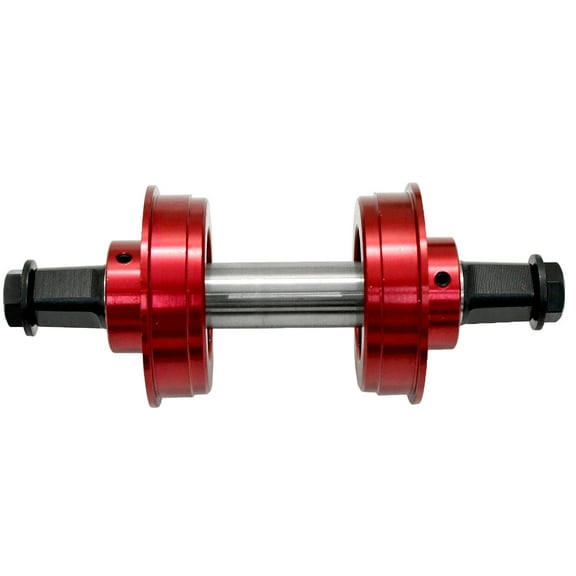 YST BMX American Sealed Bearing 127mm Bike Bottom Bracket , Red #YT2893