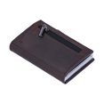 thumbnail image 3 of Portatarjetas Portátil Antimagnético Aleación de aluminio Tarjetas de crédito Monedero de bolsillo Monedero Marrón X‑72#, 3 of 14