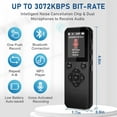 thumbnail image 6 of MUSICOZY MP3 Player, 64GB Bluetooth Music Player, Bluetooth Voice Recorder with High Bit Rate and Call Recording, Ideal for Interviews, Meetings, Lectures and More, Long Battery Life (Black), 6 of 8