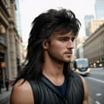 thumbnail image 7 of Retro 80s Stylish Wig for Men - Classic Hairpiece Accessory Ideal for Parties Effortless, 7 of 7