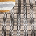 thumbnail image 6 of SAFAVIEH Natural Fiber Petra Striped Area Rug, Black/Natural, 3' x 5', 6 of 11