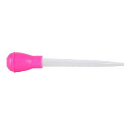 

Turkey Baster Chef Cooking Gravy BBQ Flavour Food Clear Tube Syringe Pump Pipe Pink