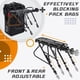 thumbnail image 4 of Portaequipajes para Bicicleta West Biking Ajustable con Capacidad de 100 kg, 4 of 9