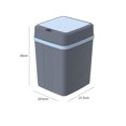 thumbnail image 3 of Cubo de basura automático de 12L Recargable Life Unidad de eliminación de basura a prueba de agua (B) Sywqhk Libre de BPA, 3 of 6