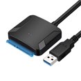 thumbnail image 5 of Adaptador USB a SATA USB 3.0 a SATA convertidor de disco duro adaptador externo compatible con UASP compatible con disco duro HDD/SSD de 3.5/2.5 pulgadas Zefei Wu 1327533047968, 5 of 5