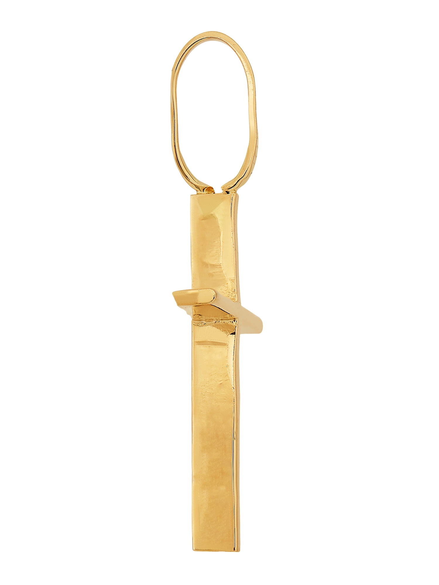 Brilliance Fine Jewelry 10K Stick Cross Pendant Charm