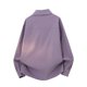 thumbnail image 4 of Mens Camisas de Manga Larga Casual Color Sólido Botón Abajo Camisa Chaqueta con Bolsillo, Blusa de Cuello de Giro para el Uso Diario, 4 of 6