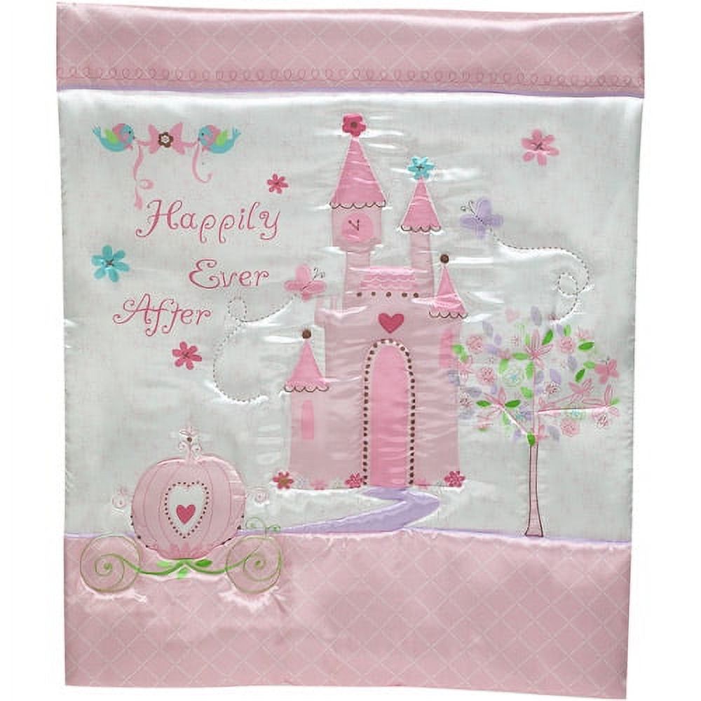 Disney Princess Happily Ever After 3 Piece Crib Bedding Set, Pink - image 3 of 5