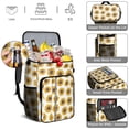 thumbnail image 5 of Travel Cooler Bag - White Sunflower Camping Beer Cooler Backpack with Bottle Opener- Waterproof Insulated Picnic Backpacks - Cooler Bag for Beach, 5 of 6